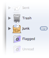 If we’re talking Junk instead of Trash, doesn’t a huge number of “unread” junk emails strike you as odd? I’m pretty sure I don’t ever intend to read them.